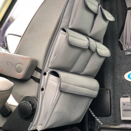 For VW T4 Caravelle Campervan Leatherette Captain’s Back Seat Organiser | Van-X