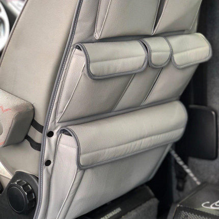 For VW T4 Caravelle Campervan Leatherette Captain’s Back Seat Organiser | Van-X