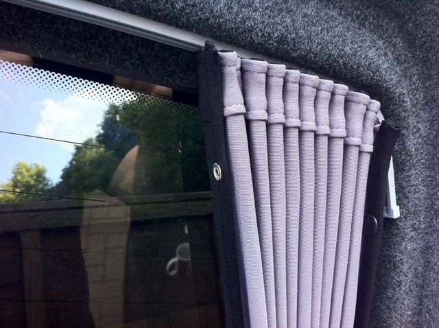 For Mercedes Vito MK2 Plastic Interior Premium 1 x Tailgate Window Curtains Van-X