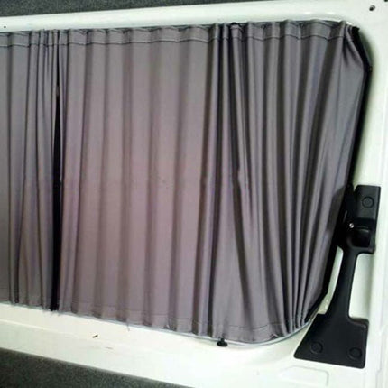 For VW Crafter Premium Window Curtains - Black/Grey - CREATE YOUR OWN BUNDLE! Van-X