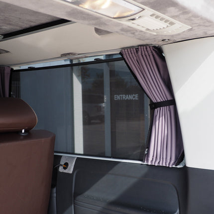 For VW T5 Caravelle / Shuttle Premium 2 x Side Window Curtain Van-X