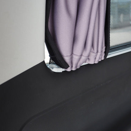 For VW T5 Caravelle / Shuttle Premium Window Curtains - Black/Grey - CREATE YOUR OWN BUNDLE! Van-X