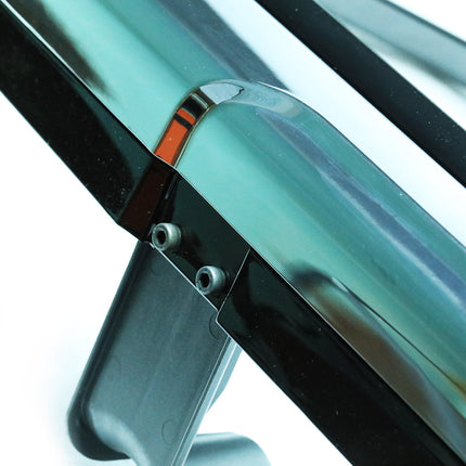 For VW T6 SWB Side Skirts Deep Black Plastic Painted and Ready to Fit (B-Grade)